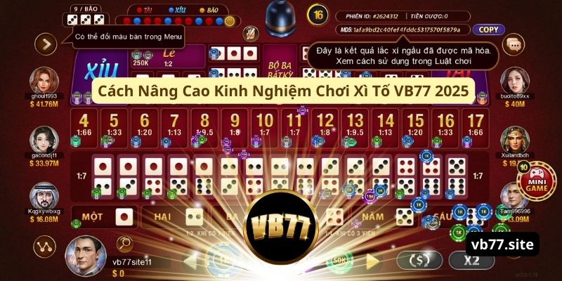 cach nang cao kinh nghiem choi xi to vb77 2025 cach nang cao kinh nghiem choi xi to vb77 2025