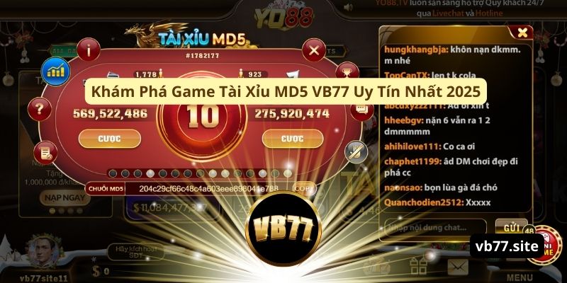 kham pha game tai xiu md5 vb77 uy tin nhat 2025