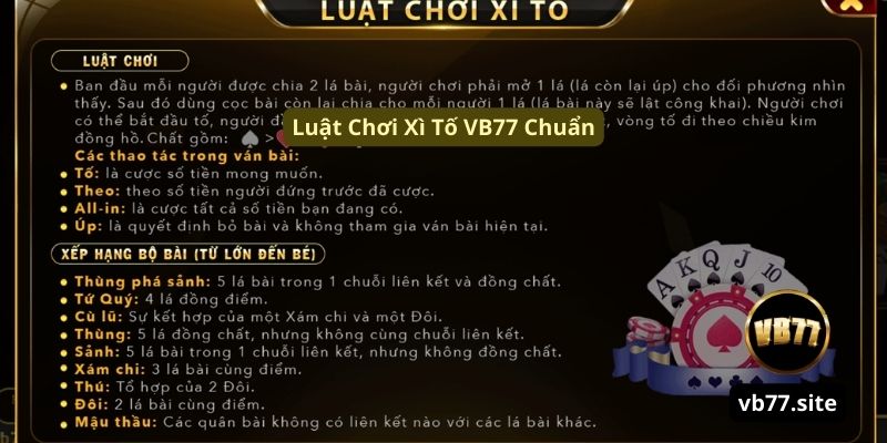 luat choi xi to vb77 chuan luat choi xi to vb77 chuan